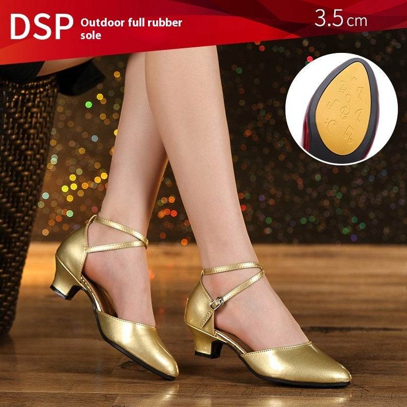 Latin Soft Bottom Square Dance Shoes Women - terrifictrend