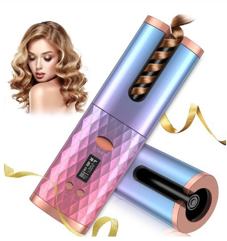 "Rechargeable Automatic Hair Curler"