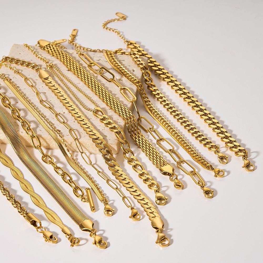Women's Fashion Minimalist Style Bracelet Set - terrifictrend