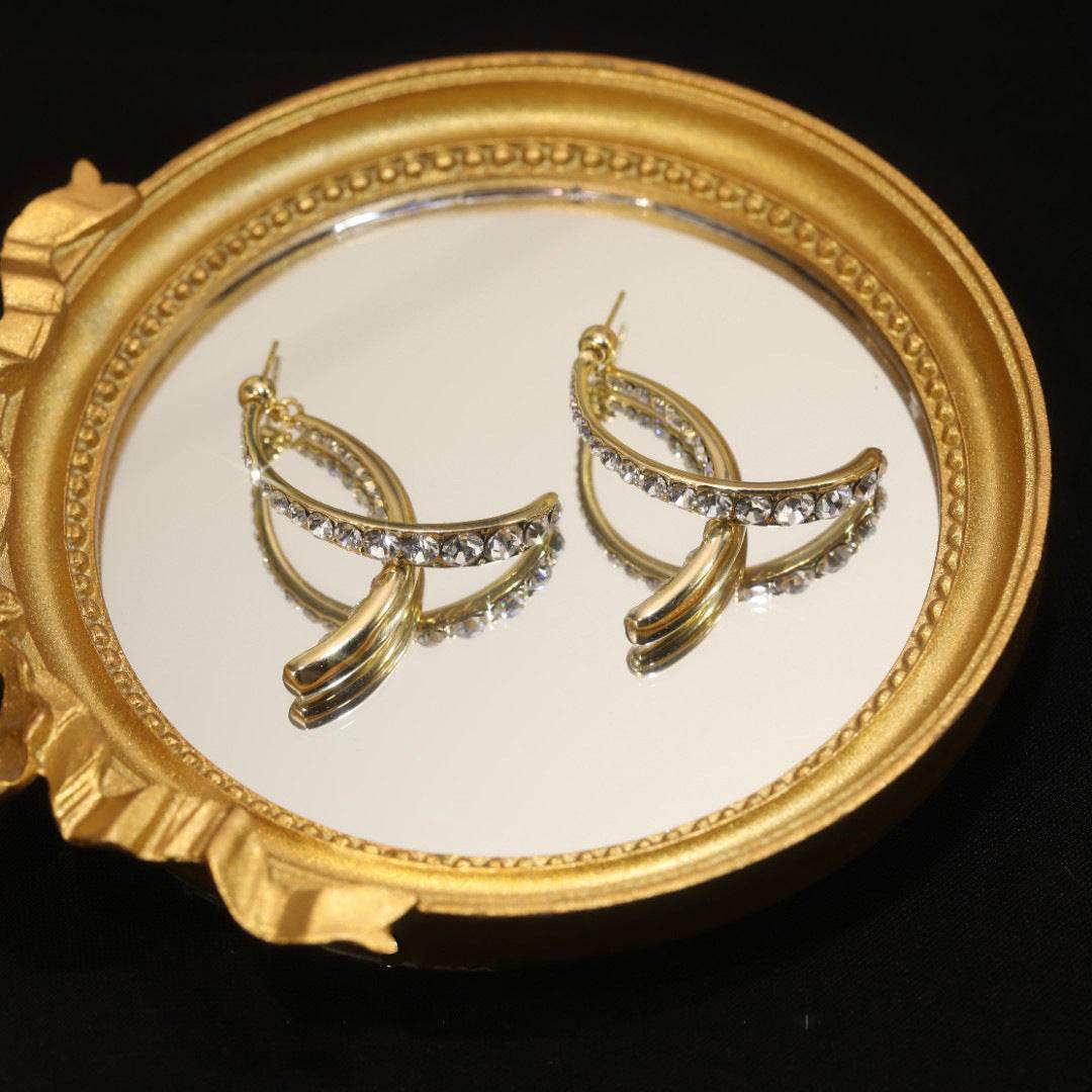 Simple And Delicate Cross Earrings - terrifictrend