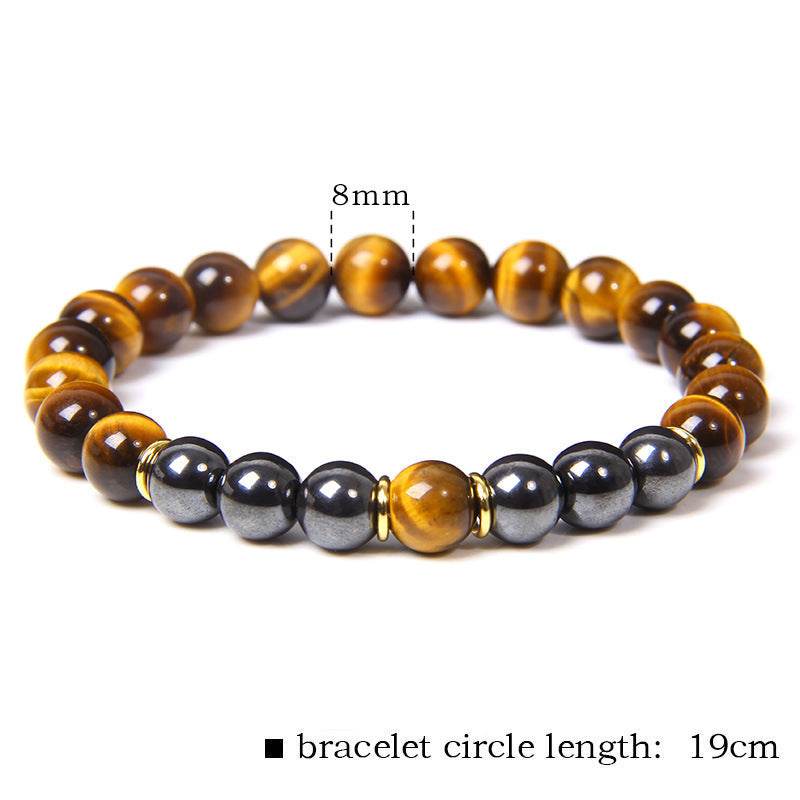 Tiger Eye Stone Bracelet Natural Stone Bracelet - terrifictrend