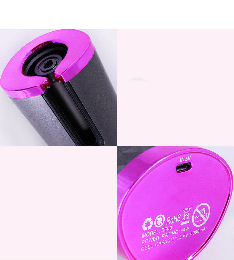 "Rechargeable Automatic Hair Curler"