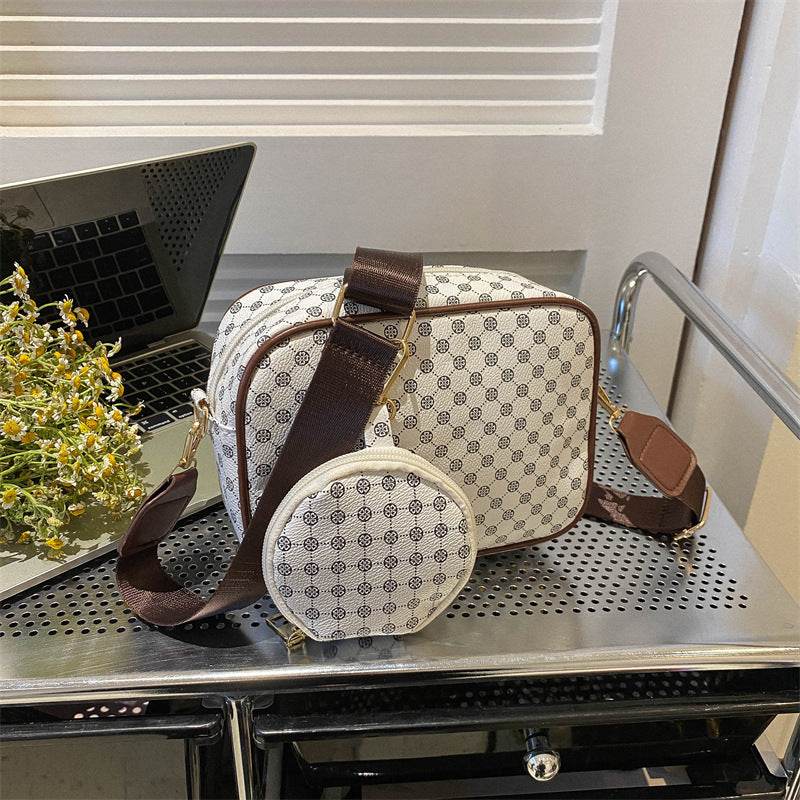 Vintage Pattern Crossbody Bags For Women Shoulder Shell Bag Trend Small Purse And Handbag Luxury Designer Female Square Bag Women's Bag - terrifictrend