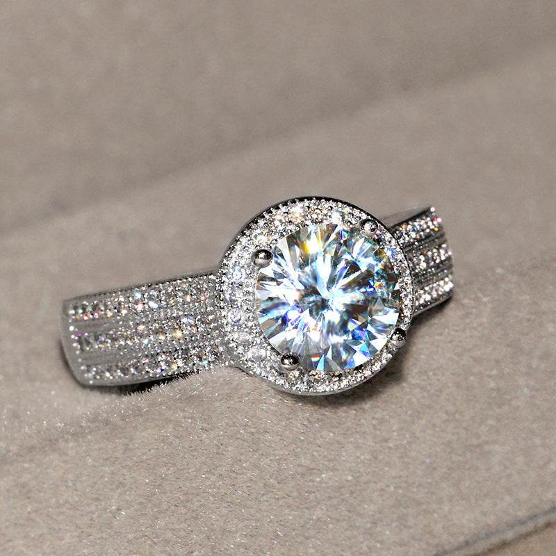 Classic Lotus Diamond Ring for Wedding Diamond Ring - terrifictrend
