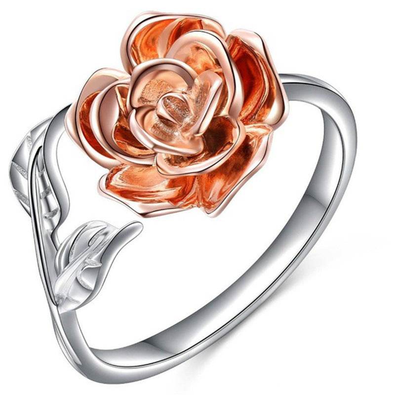 Rose Adjustable Ring - terrifictrend