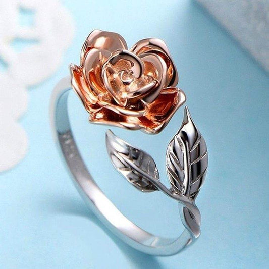 Rose Adjustable Ring - terrifictrend