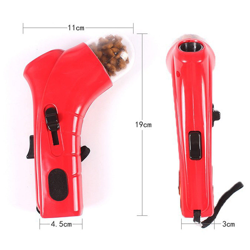 "Pet Food Catapult Feeder Toy"