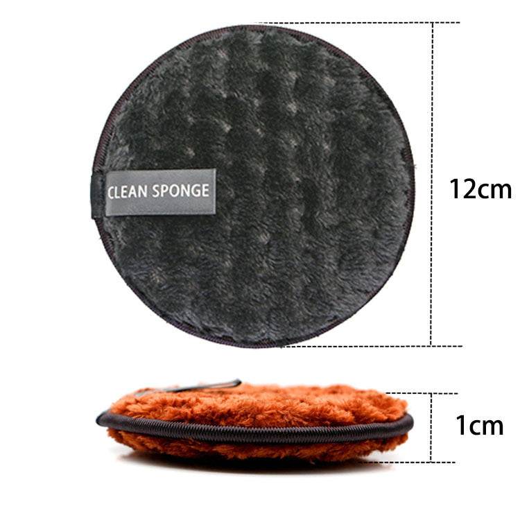 Pineapple Grid Cleansing Pad Round Water Cleansing Cotton Makeup Remover Puff - terrifictrend