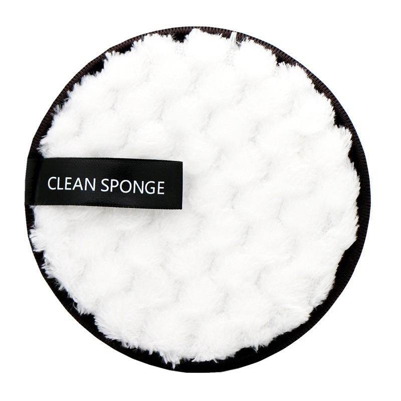 Pineapple Grid Cleansing Pad Round Water Cleansing Cotton Makeup Remover Puff - terrifictrend