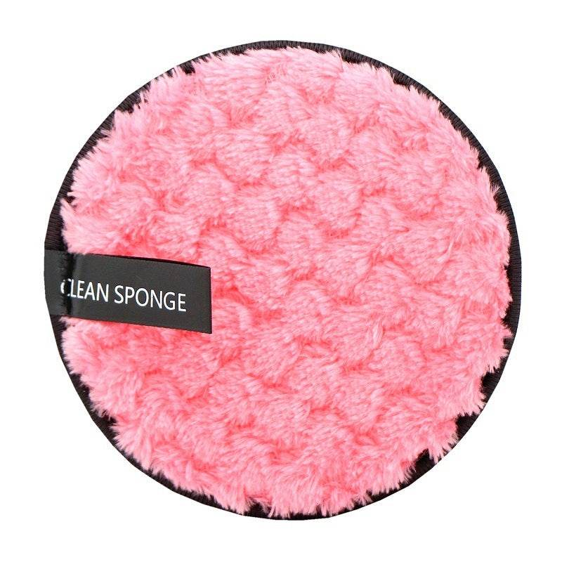 Pineapple Grid Cleansing Pad Round Water Cleansing Cotton Makeup Remover Puff - terrifictrend