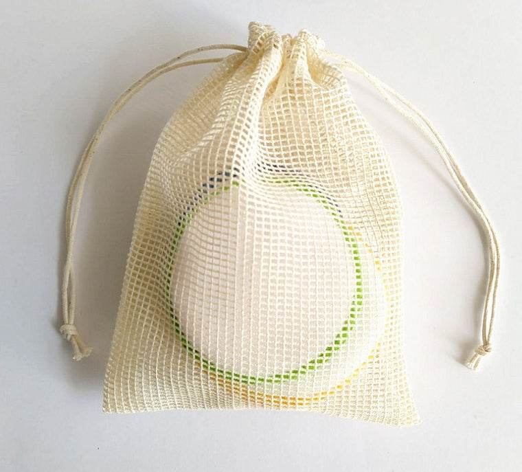 Pineapple Grid Cleansing Pad Round Water Cleansing Cotton Makeup Remover Puff - terrifictrend