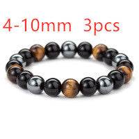 Tiger Eye Stone Bracelet Natural Stone Bracelet - terrifictrend