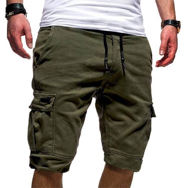 Men Casual Jogger Sports Cargo Shorts Military Combat Workout Gym Trousers Summer Mens Clothing - terrifictrend