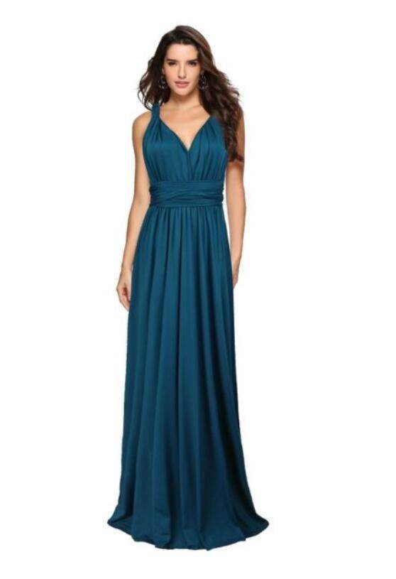Women's Sexy Long Party Dress Club Floor-Length Summer Backless Bandage Maxi Dress Multiway Bridesmaids Boho Women Dress Vestidos - terrifictrend