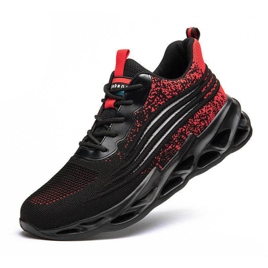 Men Work Safety Shoes Anti-Puncture Working Sneakers Male Indestructible Work Shoes Men Boots Lightweight Men Shoes Safety Boots - terrifictrend