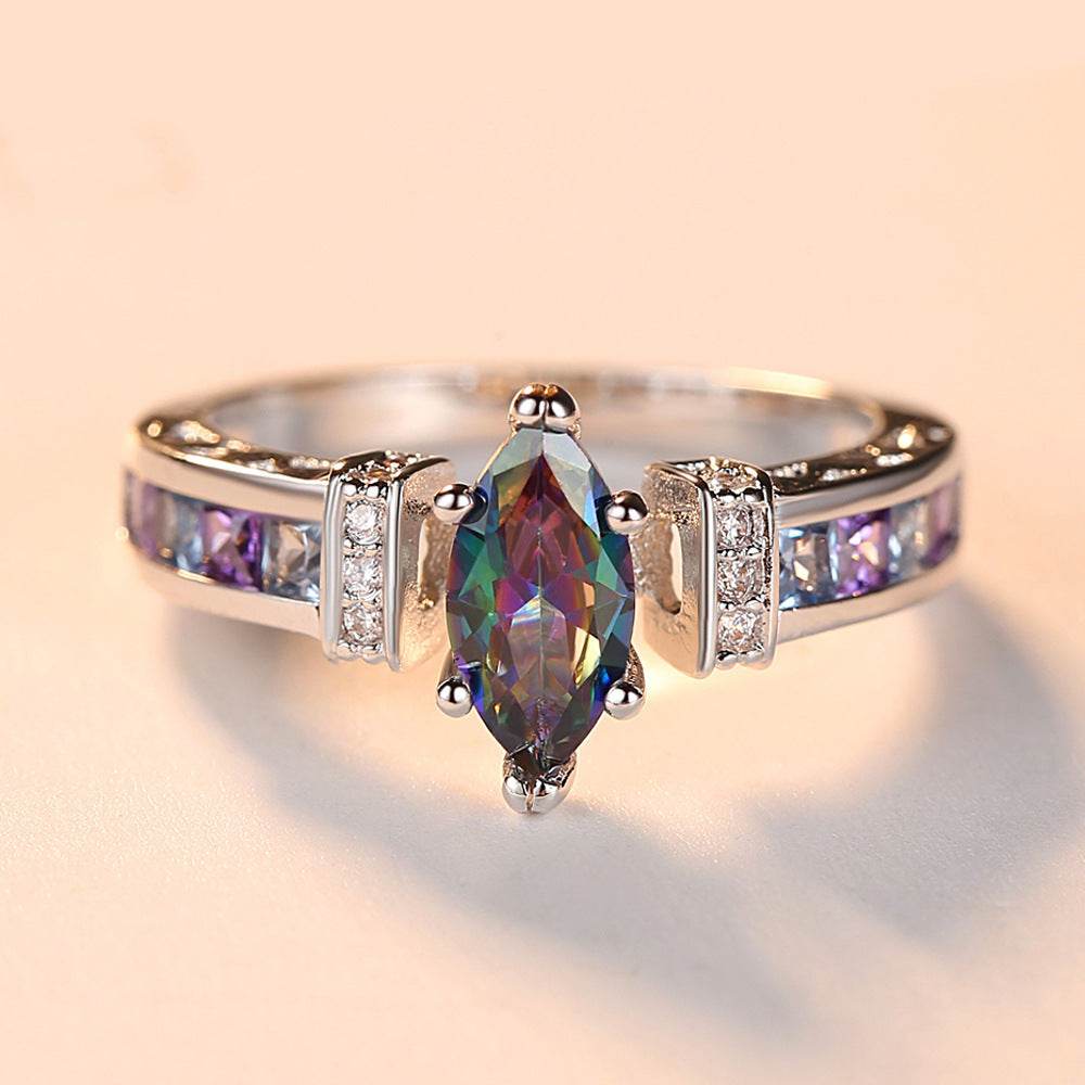 Horse eye colorful ring - terrifictrend