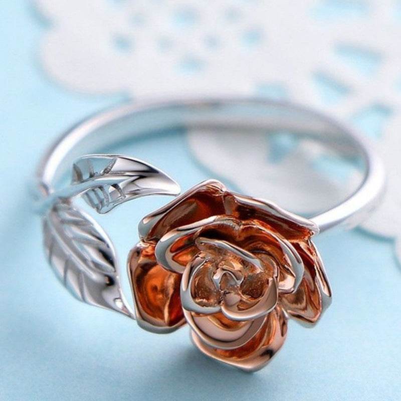 Rose Adjustable Ring - terrifictrend