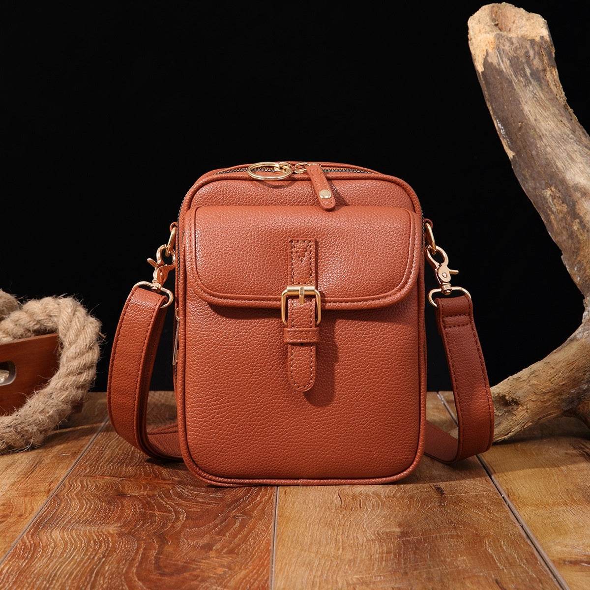Unisex Vintage Large Capacity Messenger Bag Storage Bag With 10 Card Inserts Casual Backpack Women's Bag Retro Backpack Large Capacity Travel - terrifictrend