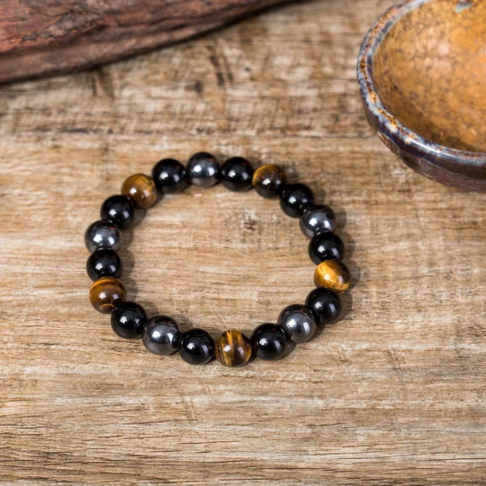 Tiger Eye Stone Bracelet Natural Stone Bracelet - terrifictrend