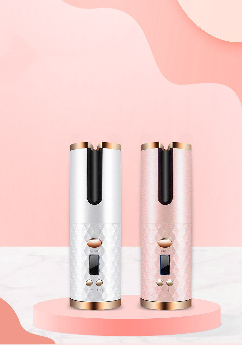 "Rechargeable Automatic Hair Curler"