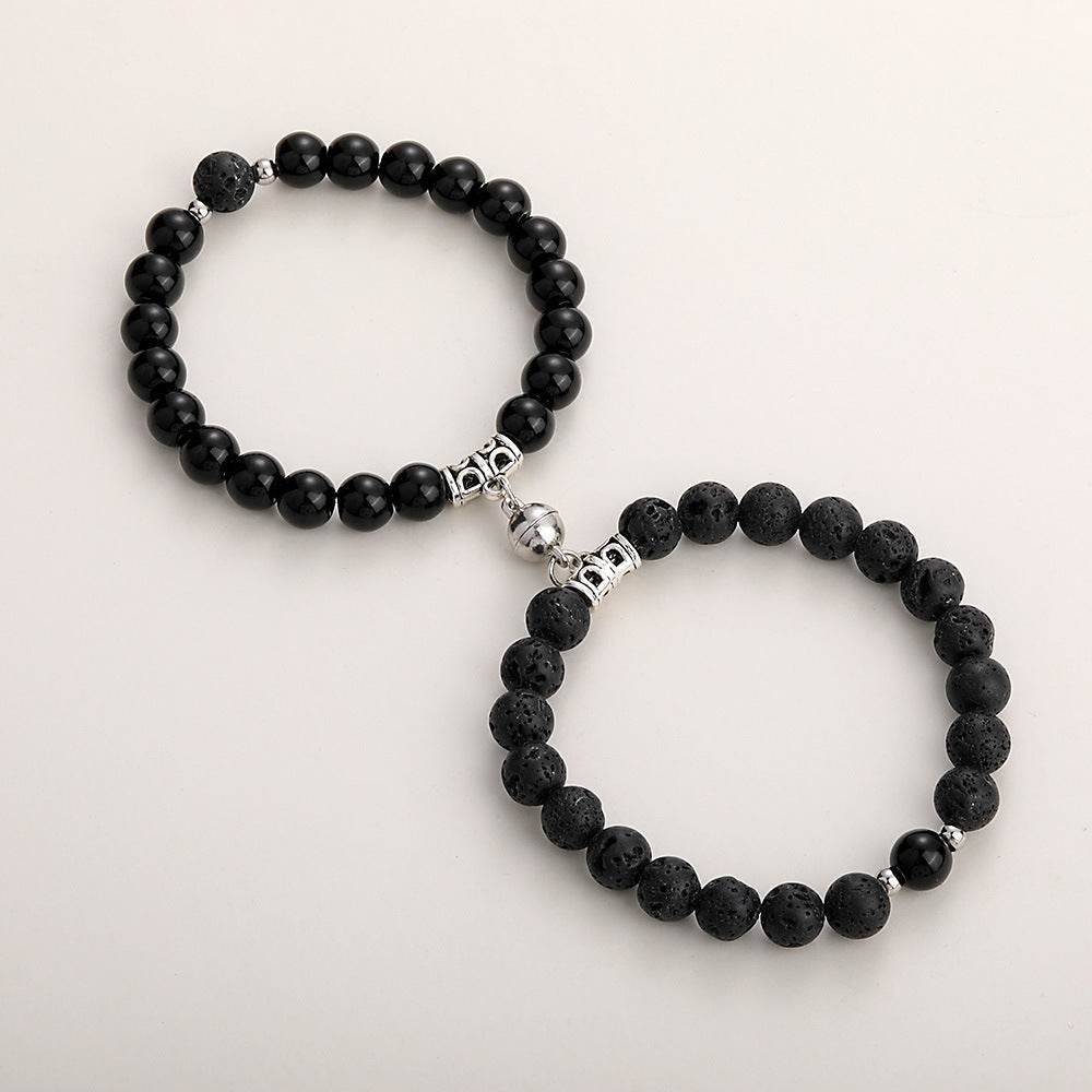 A Pair Of Magnetic Couple Bracelets Induce Vibration - terrifictrend