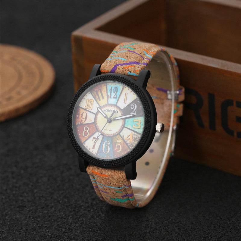 Casual Vintage Leather Women Quartz Wrist Watch Gift Clock - terrifictrend