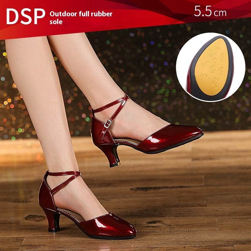 Latin Soft Bottom Square Dance Shoes Women - terrifictrend