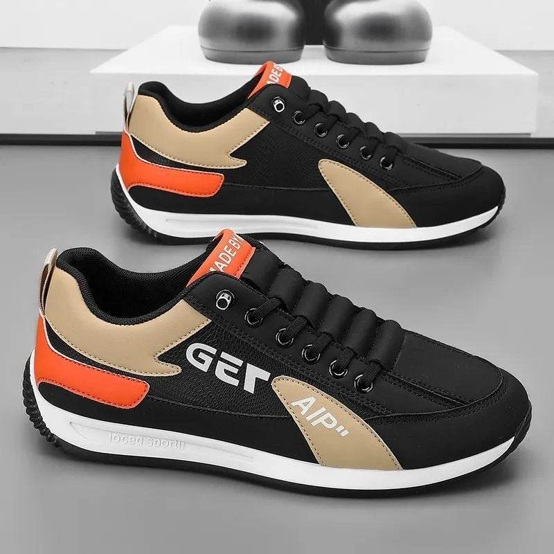 Men Sports Flat Shoes Comfortable Breathable Non-slip Wear-resistant Board Shoes - terrifictrend