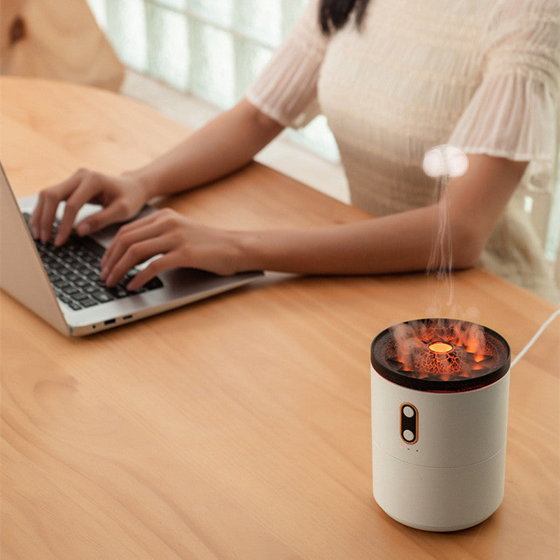"Volcanic Flame Aroma Diffuser"