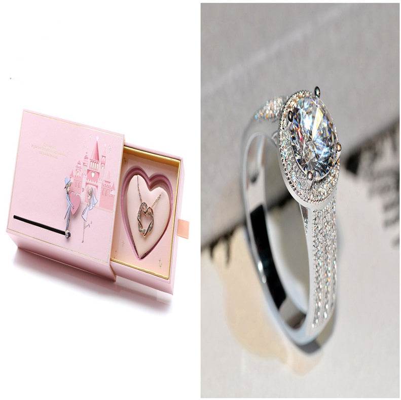Classic Lotus Diamond Ring for Wedding Diamond Ring - terrifictrend