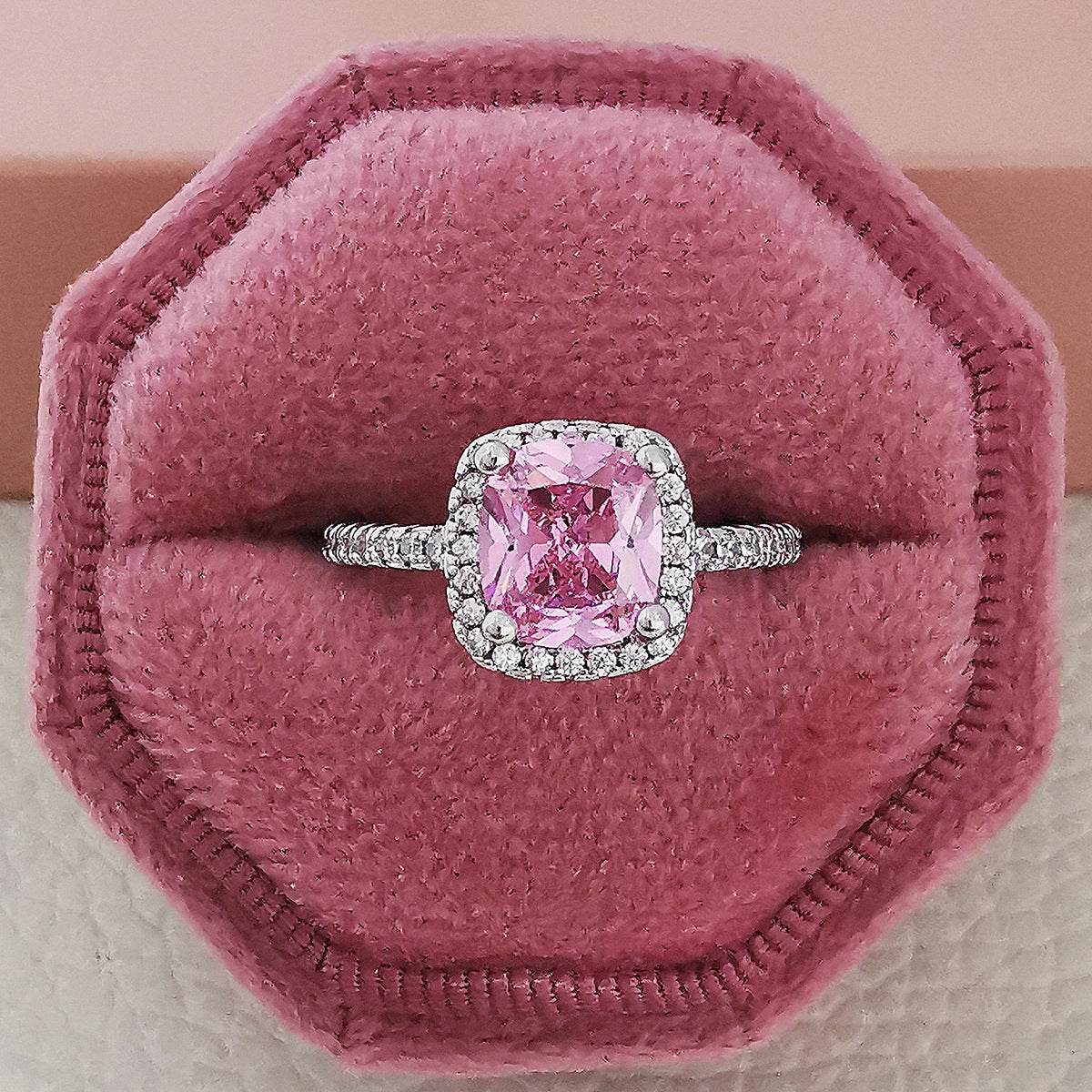 Fashion Jewelry Luxury Multicolor Charm Cubic Zirconia Wedding Rings For Women T Shape Stone Party Jewelry Gifts - terrifictrend