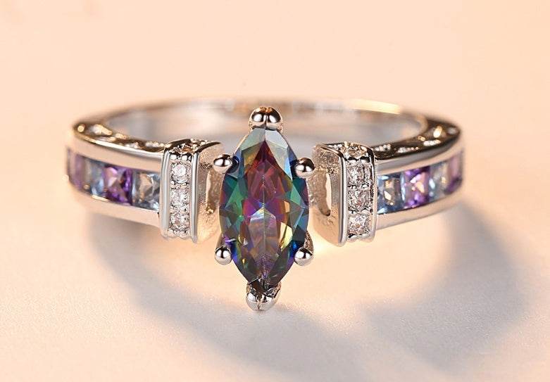 Horse eye colorful ring - terrifictrend