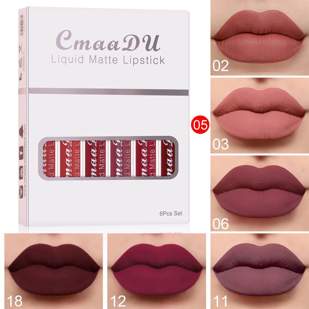 "Long-lasting Matte Waterproof Lipstick" - terrifictrend