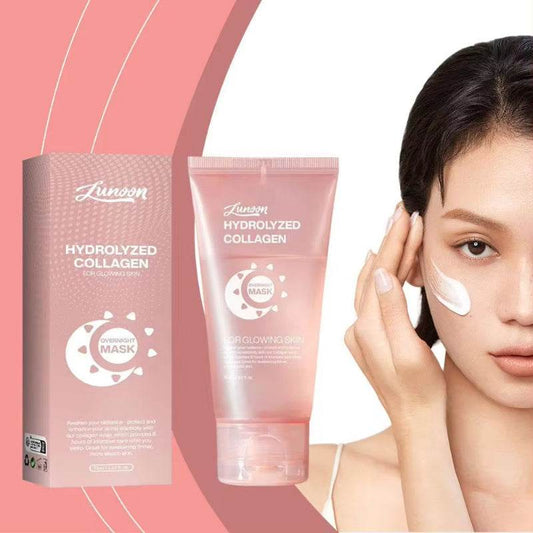 Face Night Mask Collagen Wrapping Mask Natural Ingredients Firming Elasticity & Hydration Anti-wrinkle For Skin Care - terrifictrend