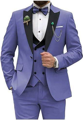 Men's Suit Three-piece Slim Fit Suit Men's Formal Suit - terrifictrend