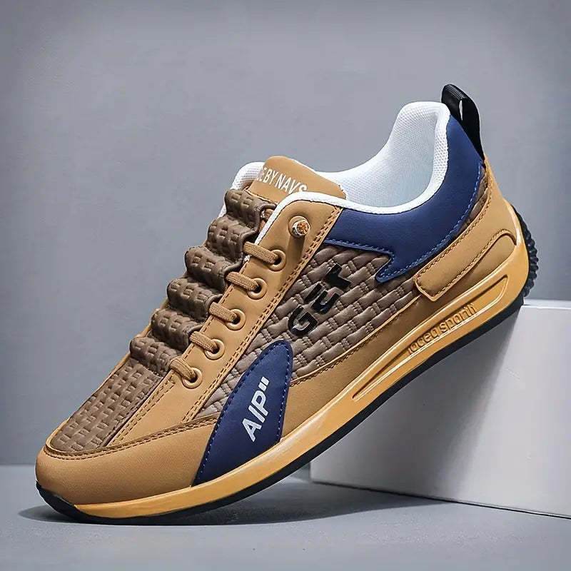 Men Sports Flat Shoes Comfortable Breathable Non-slip Wear-resistant Board Shoes - terrifictrend