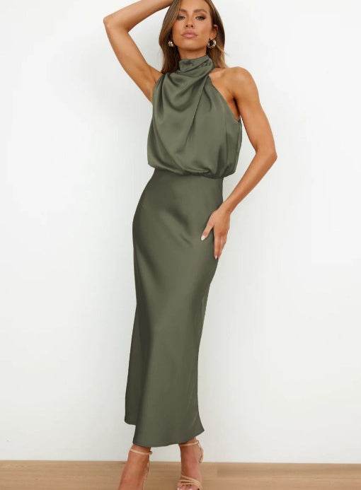 Summer Sleeveless Dress Ins Fashion Elegant Evening Party Club Clothing For Women - terrifictrend