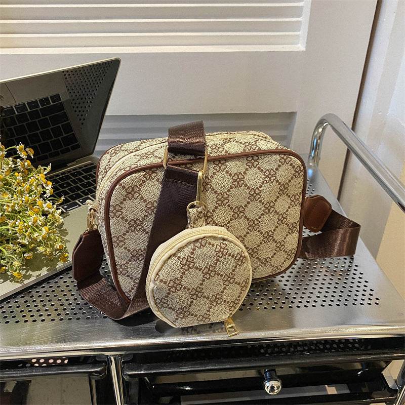 Vintage Pattern Crossbody Bags For Women Shoulder Shell Bag Trend Small Purse And Handbag Luxury Designer Female Square Bag Women's Bag - terrifictrend