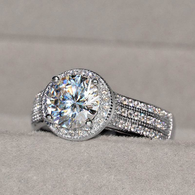 Classic Lotus Diamond Ring for Wedding Diamond Ring - terrifictrend