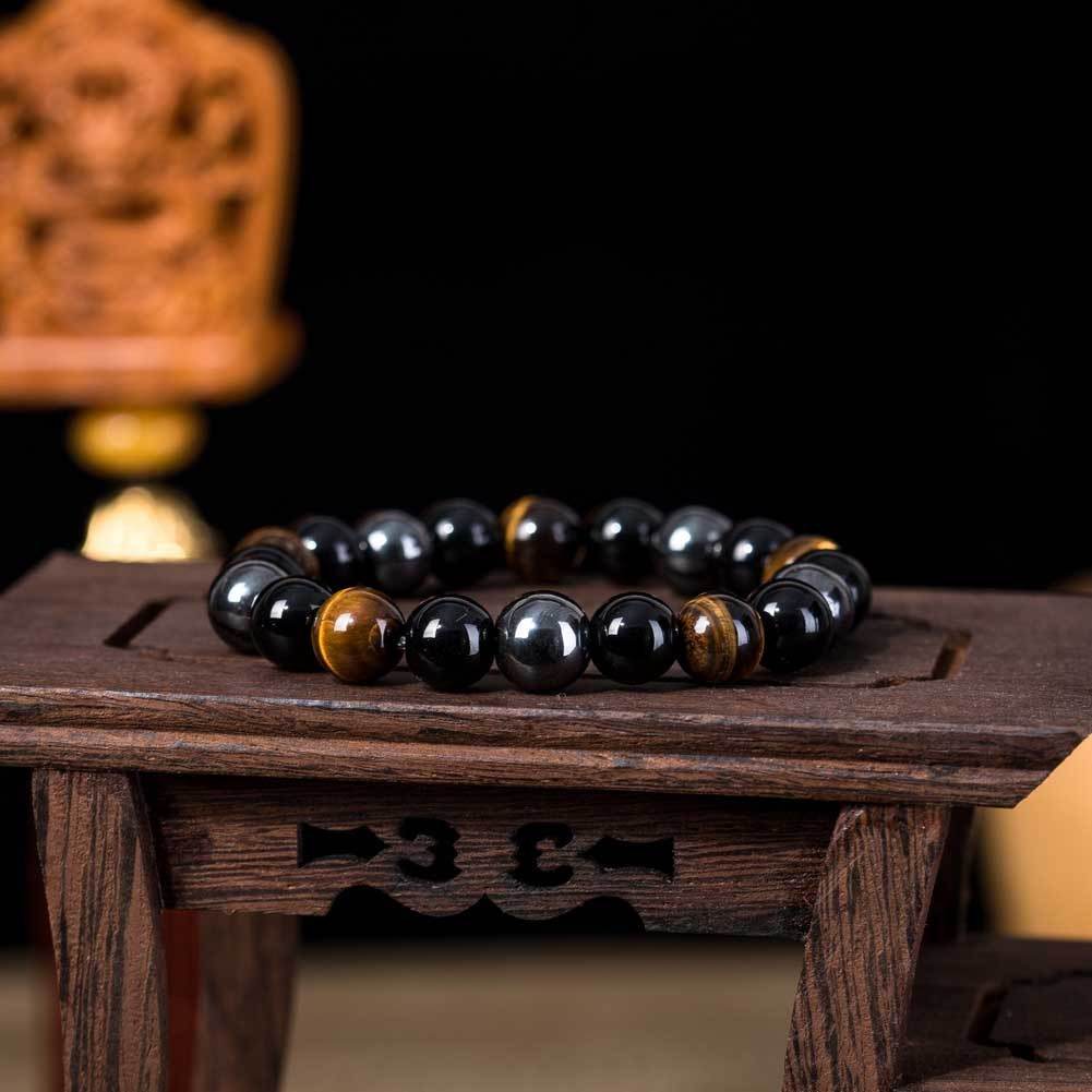 Tiger Eye Stone Bracelet Natural Stone Bracelet - terrifictrend