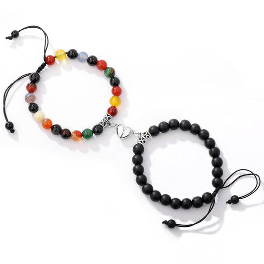 A Pair Of Magnetic Couple Bracelets Induce Vibration - terrifictrend
