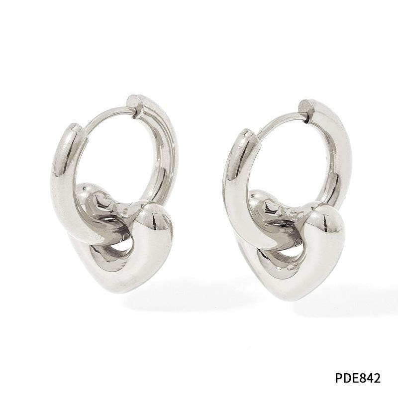 XINGX Earrings Stainless Steel Glossy Earrings - terrifictrend