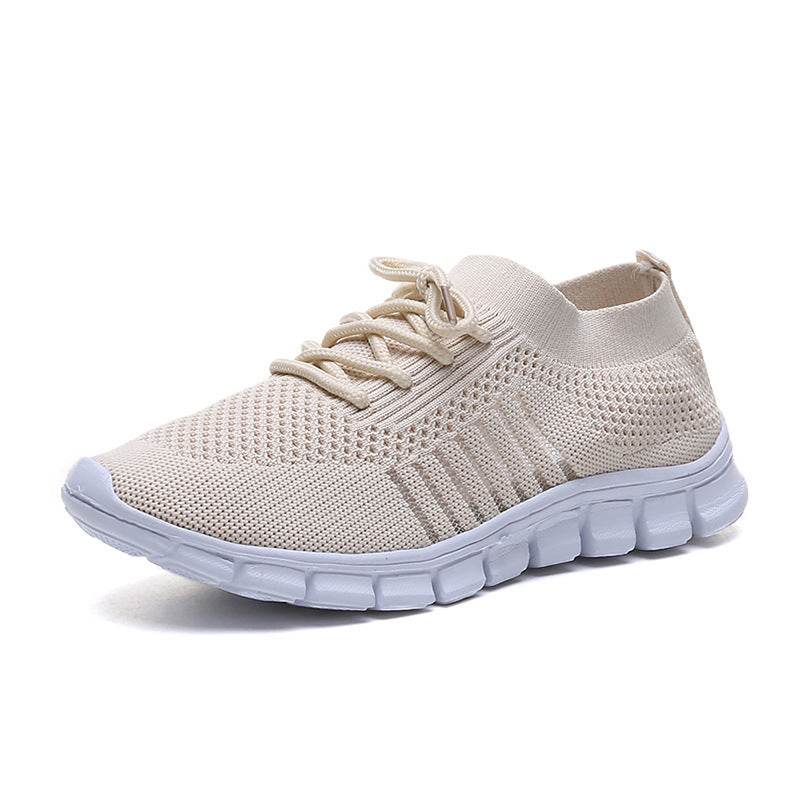 Flying Woven Mesh Women's Shoes Breathable Sneakers - terrifictrend