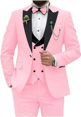 Men's Suit Three-piece Slim Fit Suit Men's Formal Suit - terrifictrend