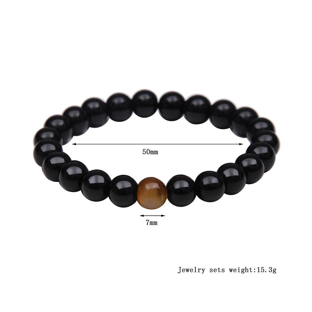 Tiger Eye Stone Bracelet Natural Stone Bracelet - terrifictrend