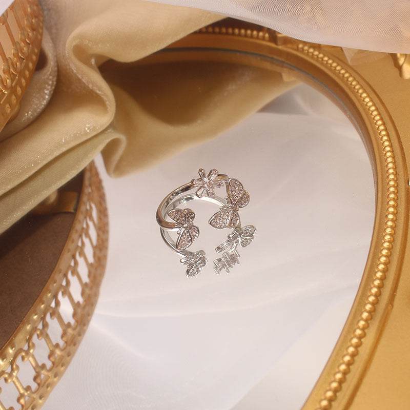 All-match Ladies Diamond Claw Chain Quartz Watch - terrifictrend