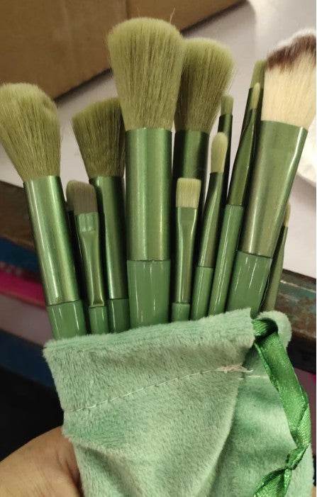 13Pcs Makeup Brush Set Make Up Concealer Brush Blush Powder Brush Eye Shadow Highlighter Foundation Brush Cosmetic Beauty Tools - terrifictrend