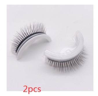 Reusable 3D Mink Lashes Natural False Eyelashes Self Adhesive Fake Glue Free Makeup Eyelash Extension Silk - terrifictrend