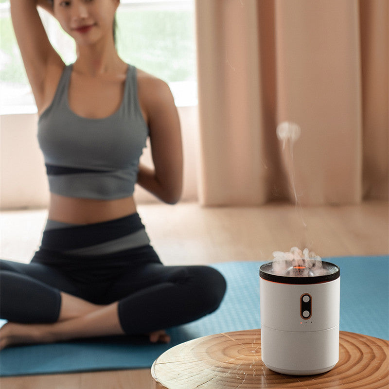"Volcanic Flame Aroma Diffuser"