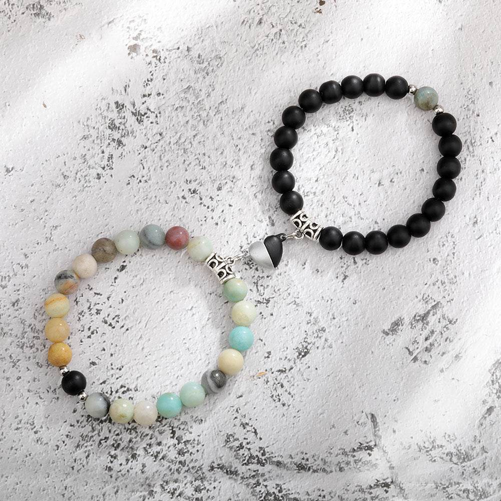 A Pair Of Magnetic Couple Bracelets Induce Vibration - terrifictrend